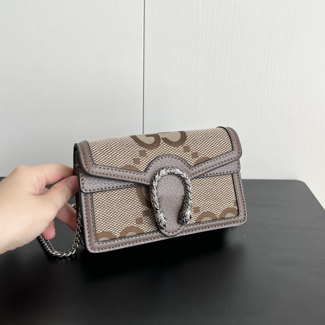 Gucci Dionysus Jumbo GG Super Mini Bag - Image 2