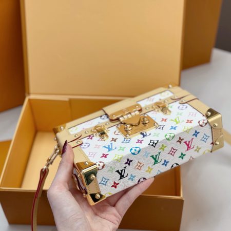 LV x TM Petite Malle Monogram Bag - Image 3