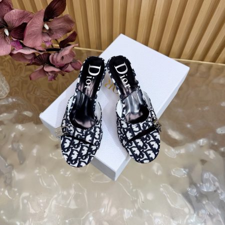 Dior denim lock & key shoes - Image 6