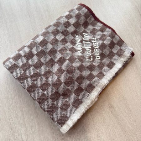 LV  silk wool scarf - Image 2