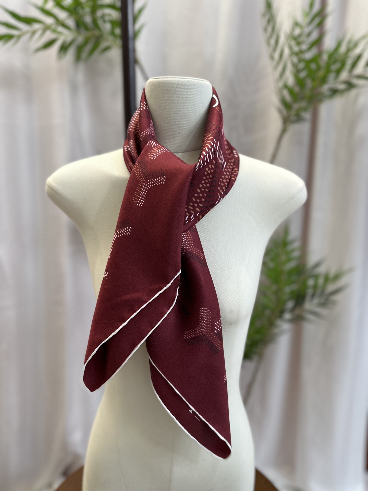 Goyard Silk Scarf - Image 1