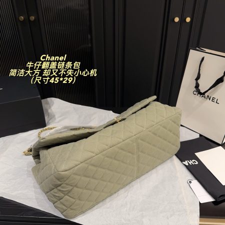 Chanel Denim Cf Tote Bag - Image 7