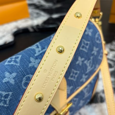 LV Diane Monogram Denim Bag - Image 8