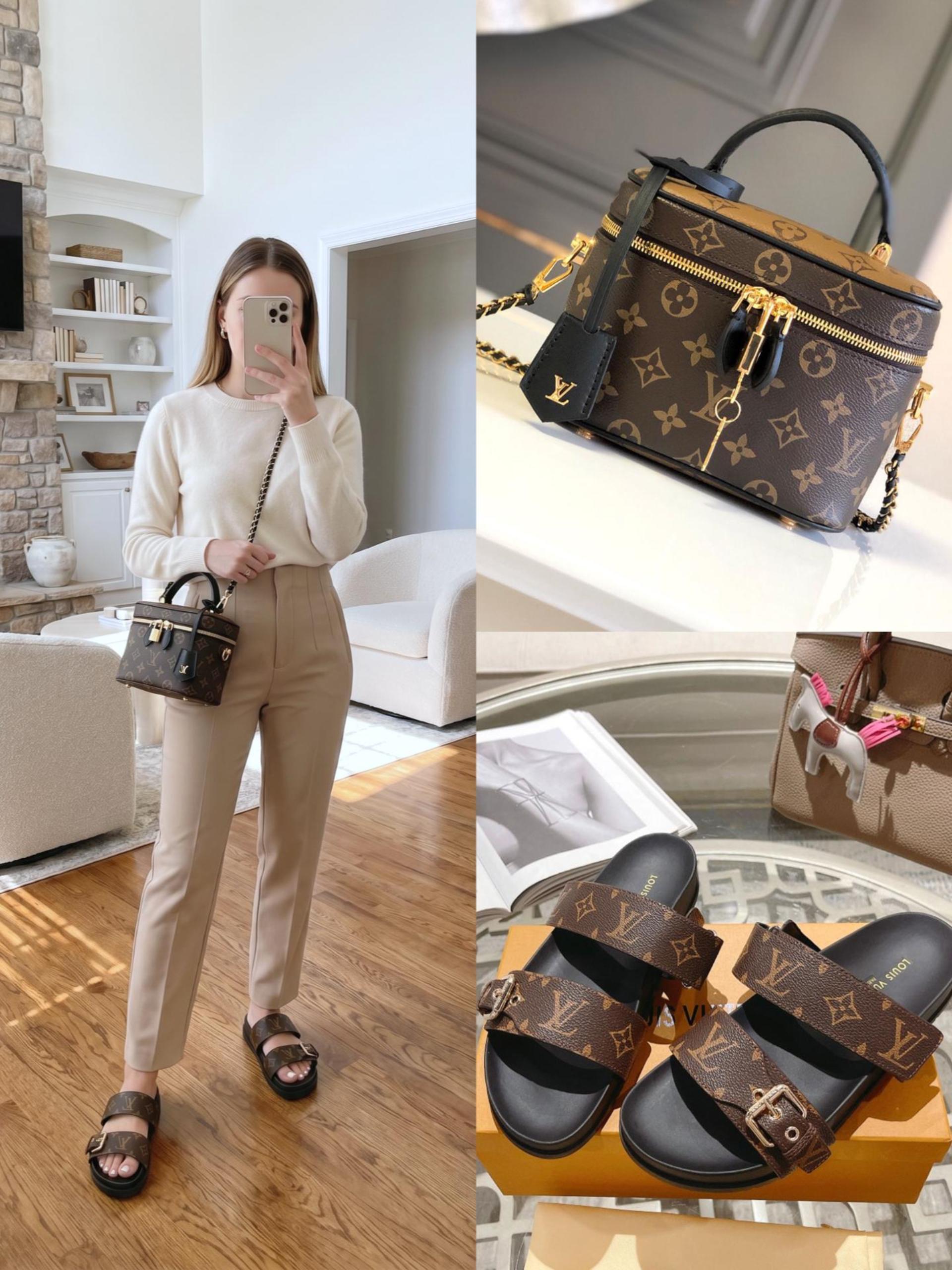 LV Shoes & Bag Set - Image 1