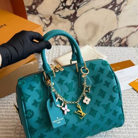LV Petite Malle Monogram Empreinte Bag 10A - Image 9