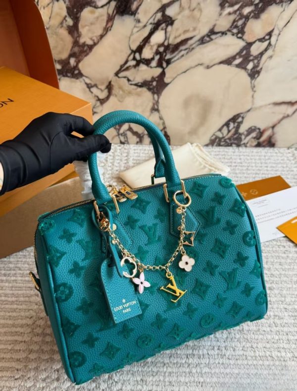 LV Petite Malle Monogram Empreinte Bag 10A