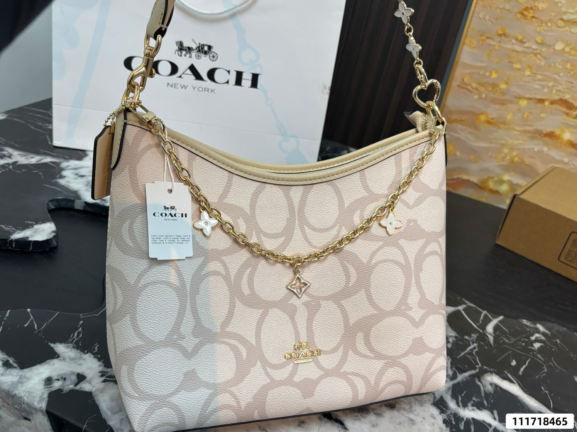 Coach Laurel Chain Wave Bag - Image 3