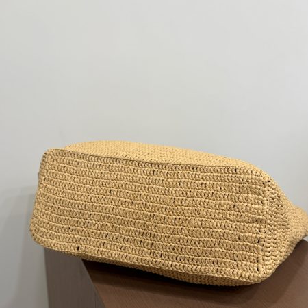 YSL Woven Tote Bag - Image 5