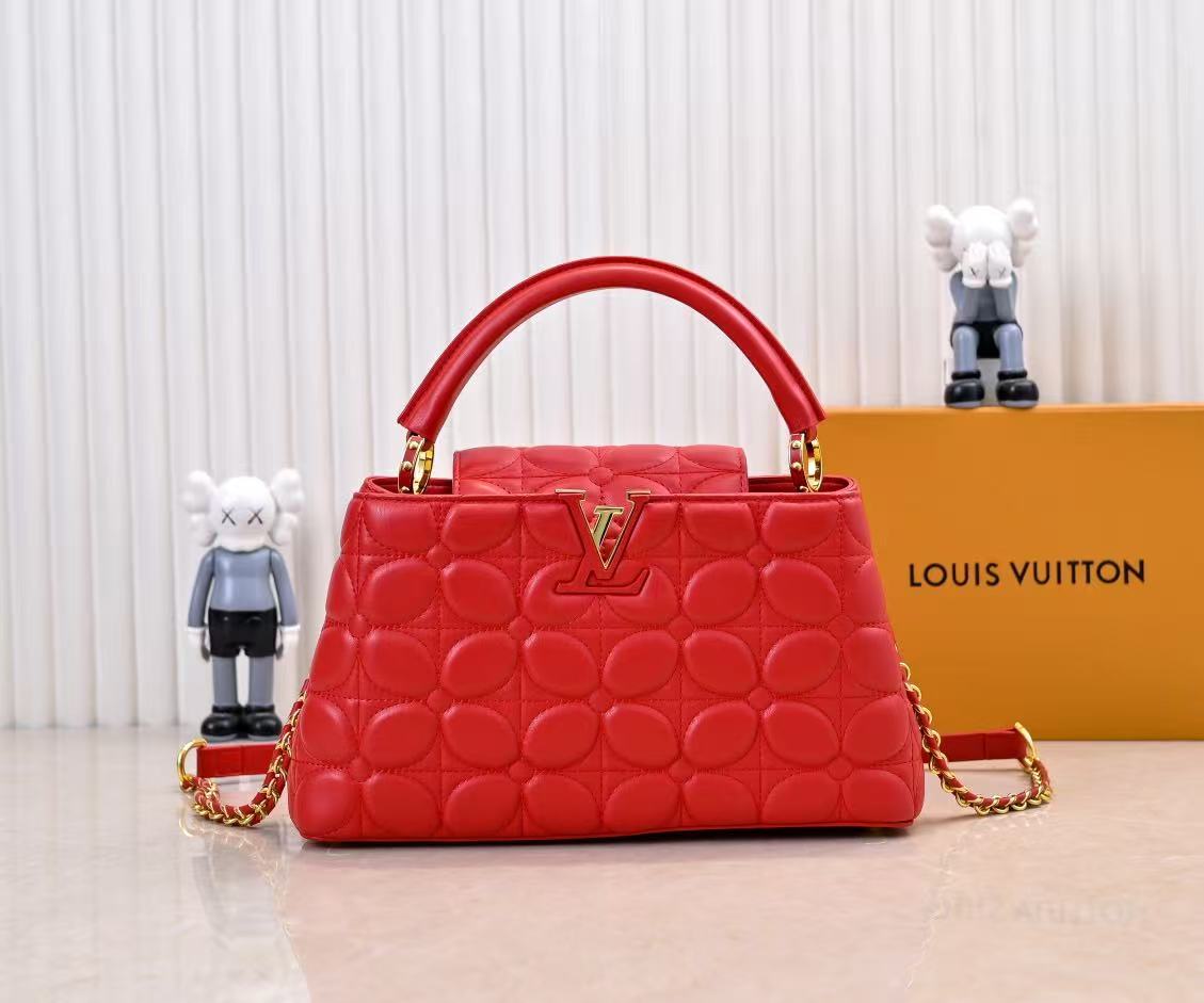 LV Monogram Embroidered Bag - Image 1