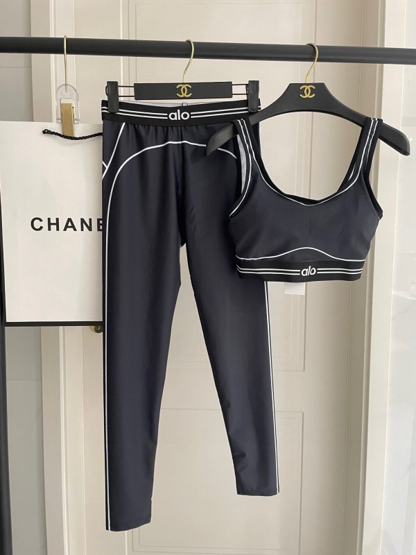 ALO Yoga Set Black