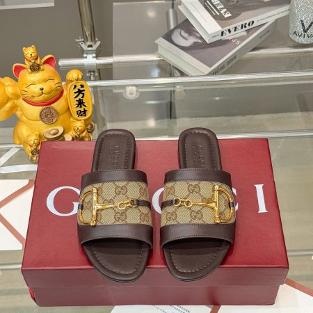 Gucci Horsebit Women Bulk Slide Sandals - Image 4