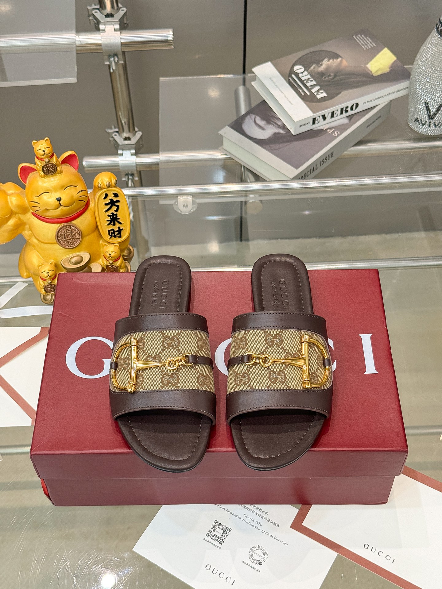 Gucci Horsebit Women Bulk Slide Sandals - Image 4