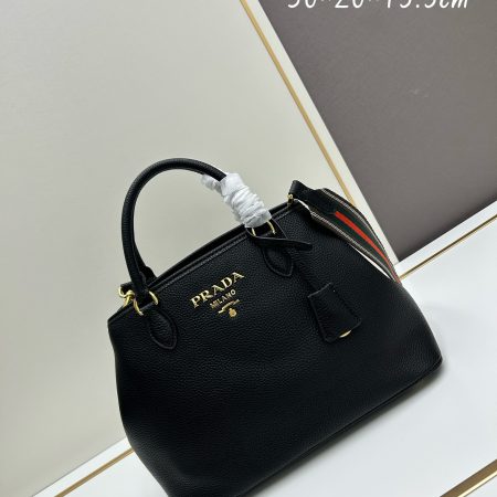 Prada Sacca 2 Manici Convertible Daino Tote |