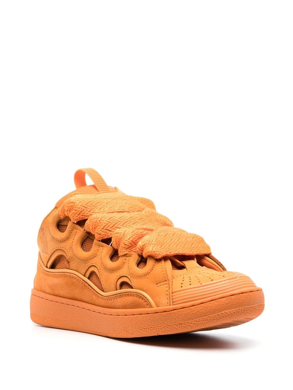 Lanvin LEATHER CURB SNEAKERS - Image 4