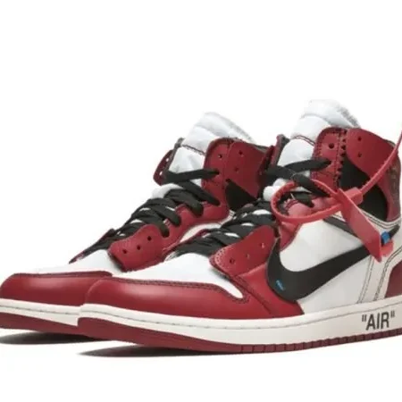 OFF White x Jordan1 Retro The Ten"Chicago" - Image 2