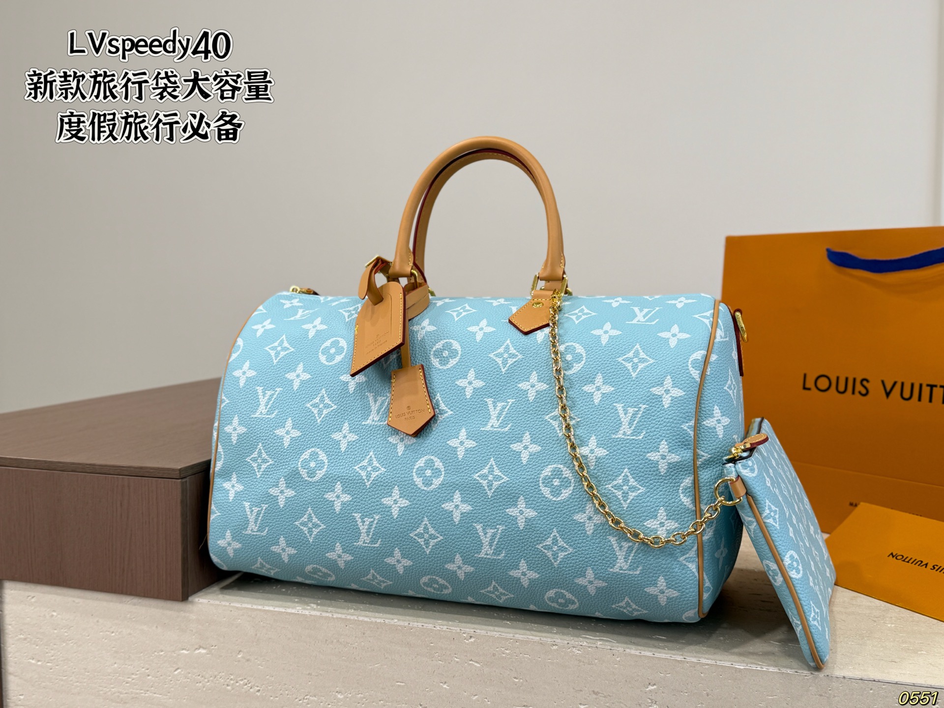 LV Speedy 40 Bag - Image 4