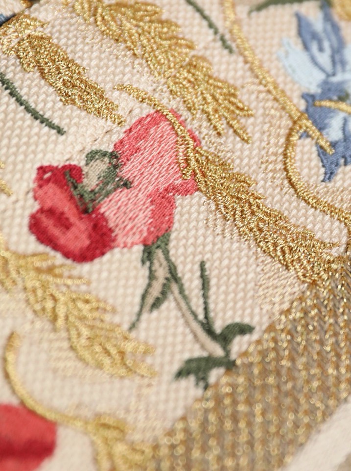 Dior Book Tote Natural Multicolor Raffia Embroidered With Dior Petites Fleurs - Image 3