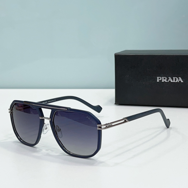 Prada Metal-Mechanical Wind  sunglasses Top quality