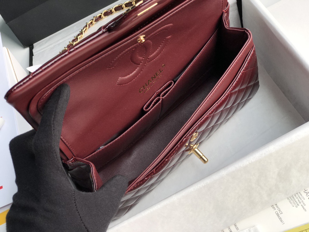 Chanel CF 25 Medium Laquered Bag 10A - Image 8
