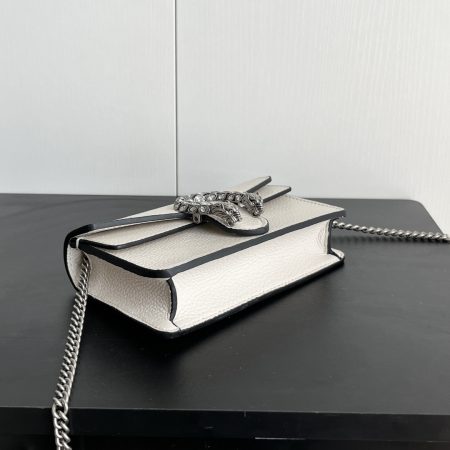 GUCCI Leather Dionysus MiniChain Bag. - Image 4