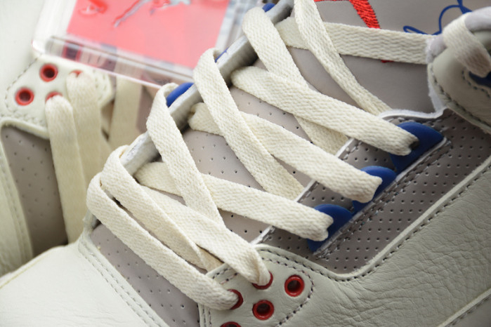 AIR JORDAN 3 RETRO "CHARITY GAME" sail red mens 136064-140 - Image 12
