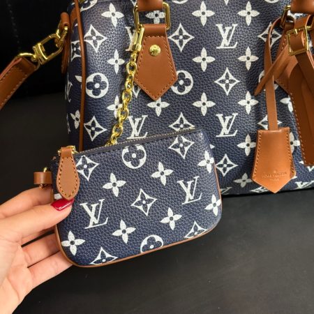 LV Speedy P9 Bandoulière 25 Monogram Bag - Image 5