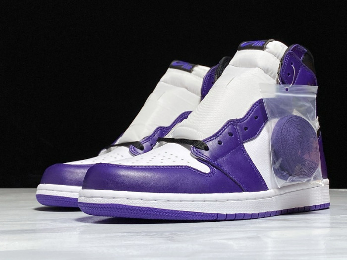 Air Jordan 1 AJ1 Court Purple white 555088-500 - Image 10