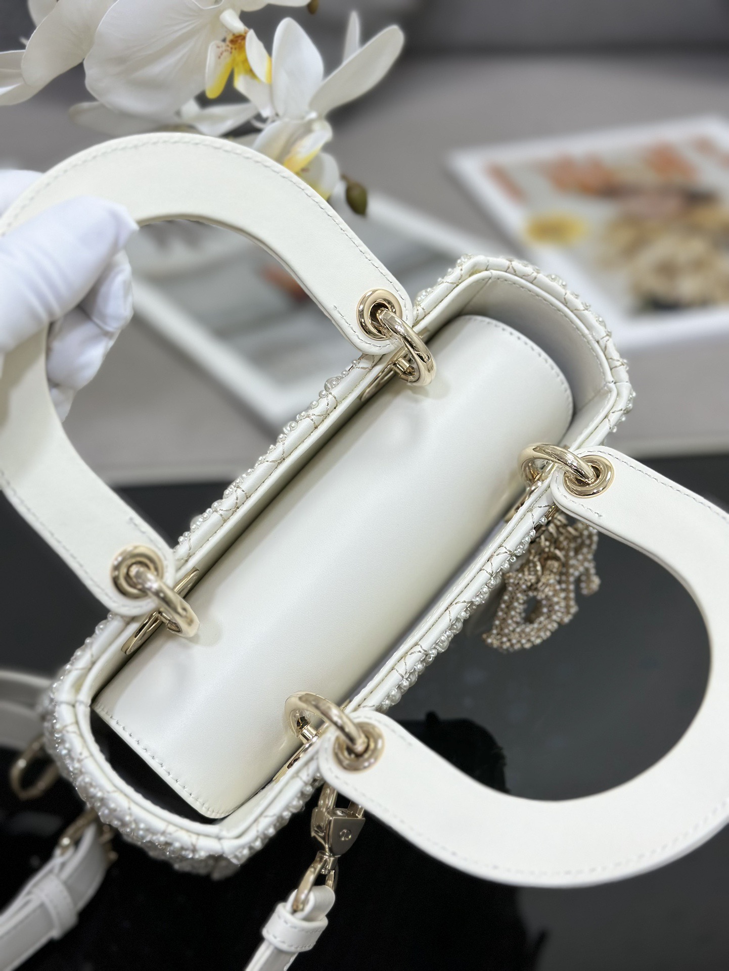 Dior Lady Dior Micro Bag - Top Quality - Image 7
