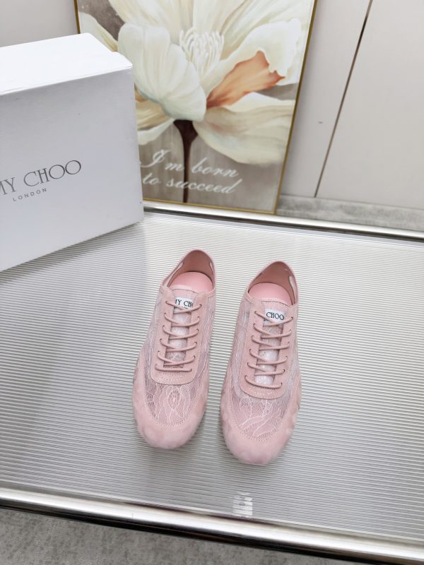 Jimmy Choo Sunny F Lace Sneakers