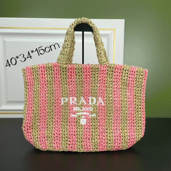 PRADA Crochet Tote Bag
