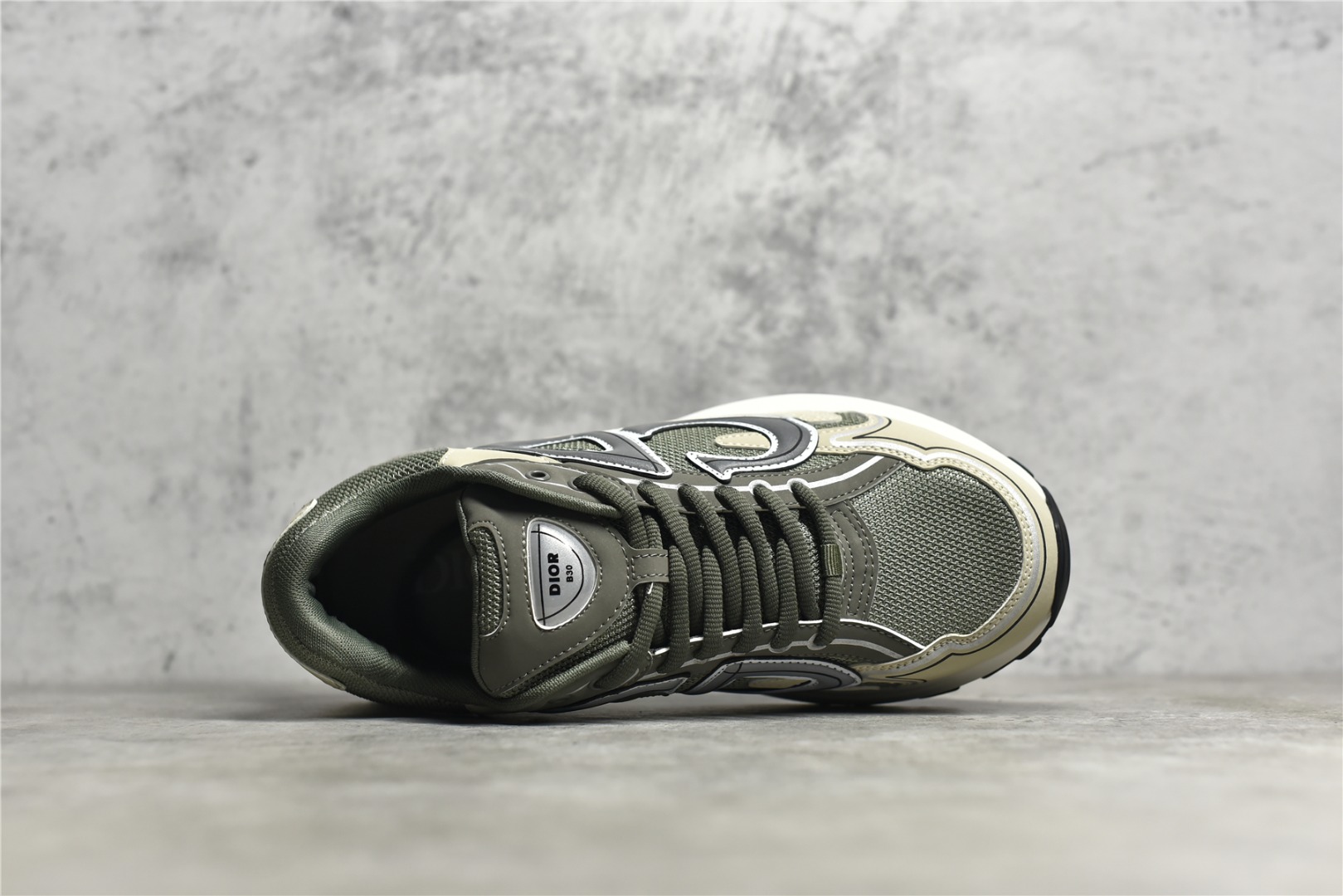 Dior B30 Dad Sneakers Green Gray (1:1 Version) - Image 6