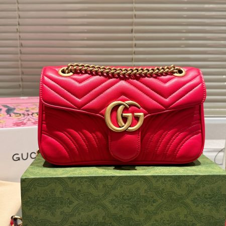Gucci GG Marmont Small & Mini Shoulder Bag - Image 4