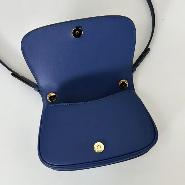 Gucci Blondie Shoulder Bag in Rosso Ancora Dark Blue