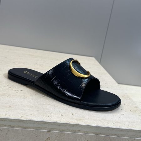 Dior CD Logo Slides Sandals - Image 5