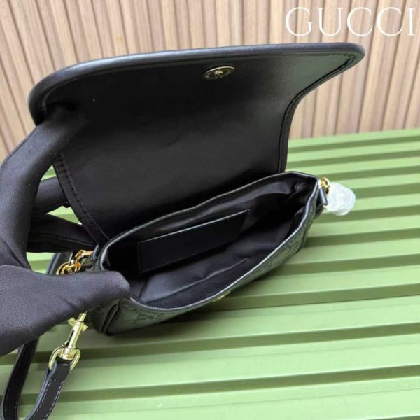 Gucci Embossed Arabella Flap Bag