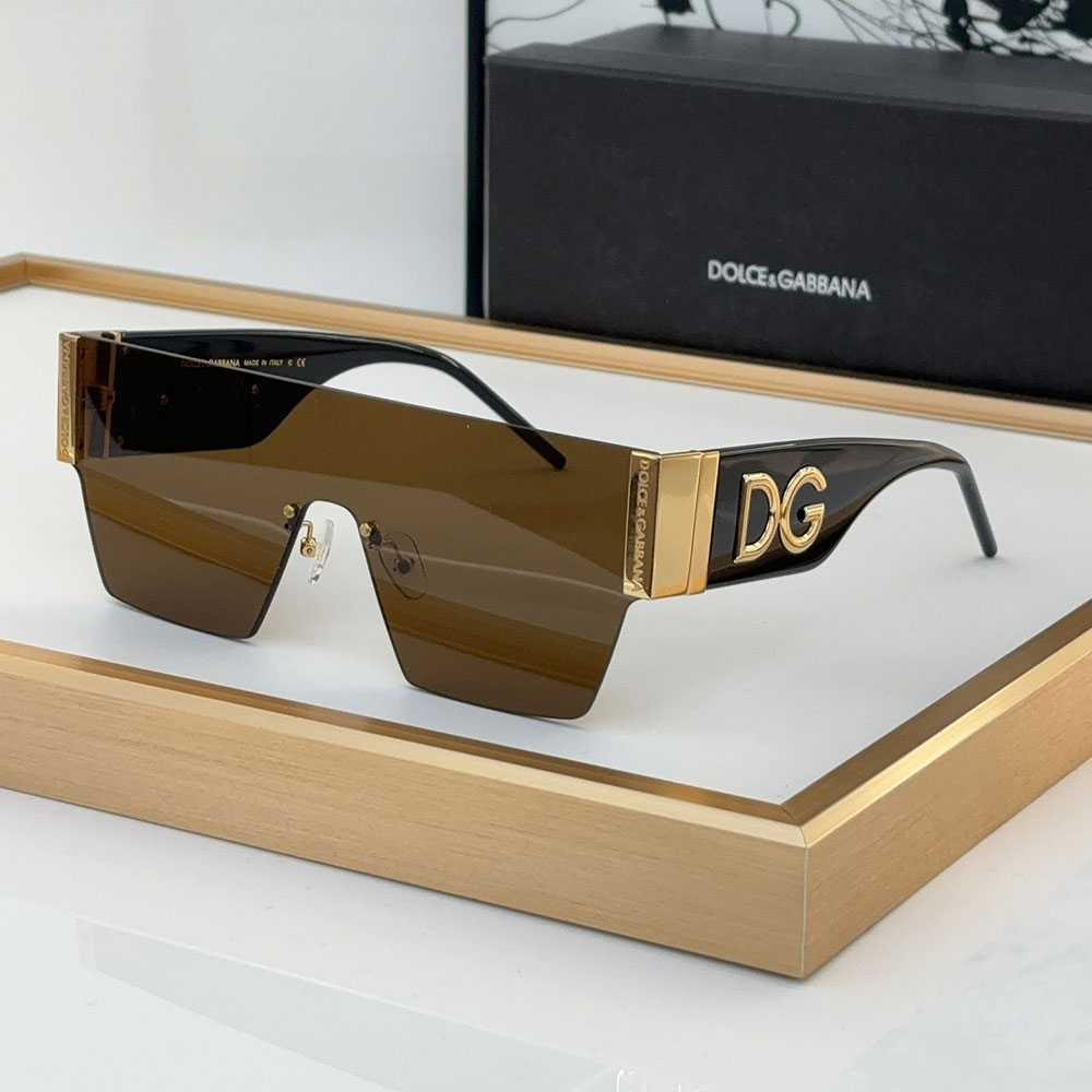 DOLCE & GABBAN DG rimless Sunglasses Top quality - Image 4