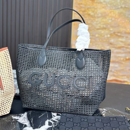 Gucci Straw Bag - Image 3