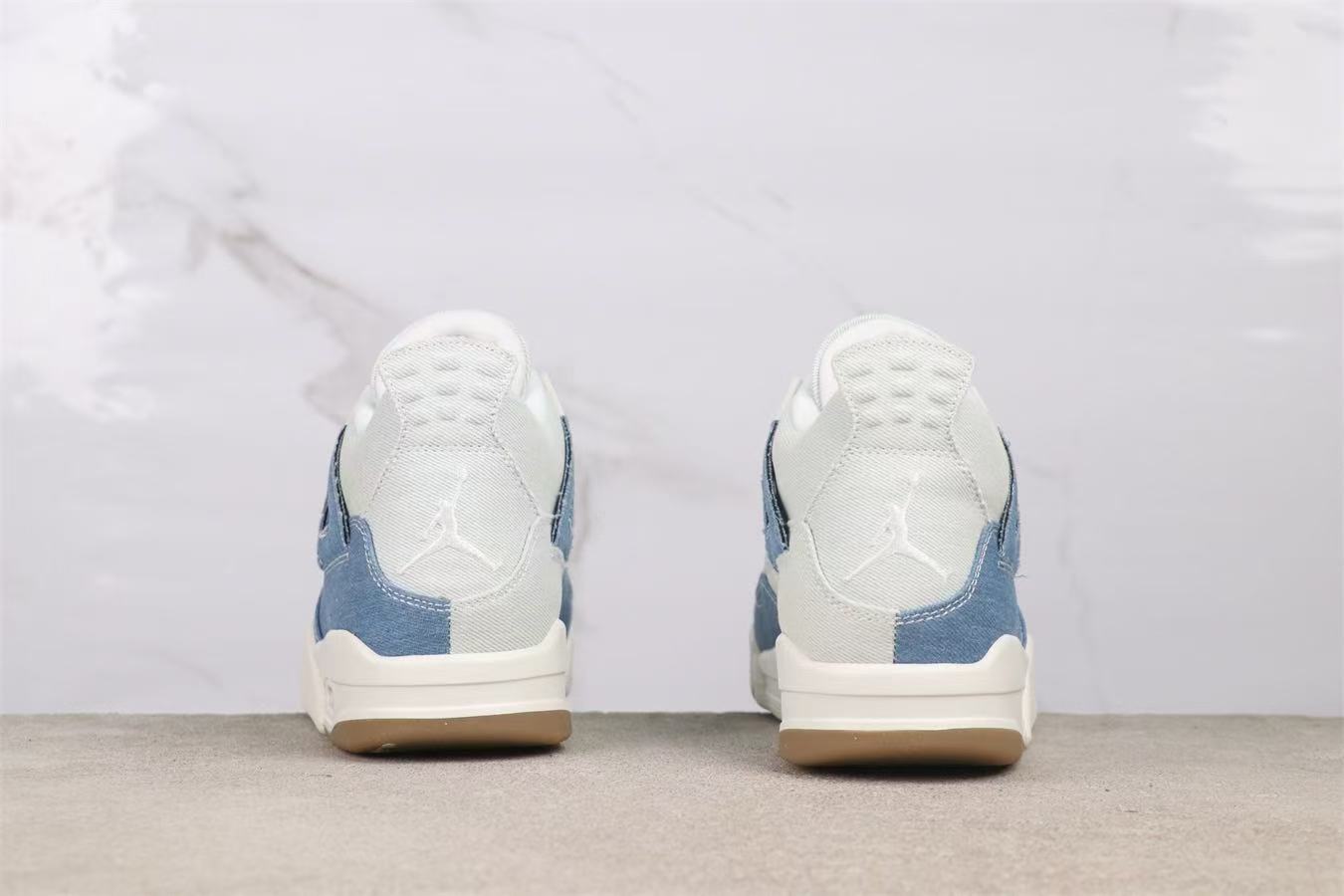 AIR JORDAN 4 Sneakers Denim "Worn Blue" IB6716-100 - Image 6