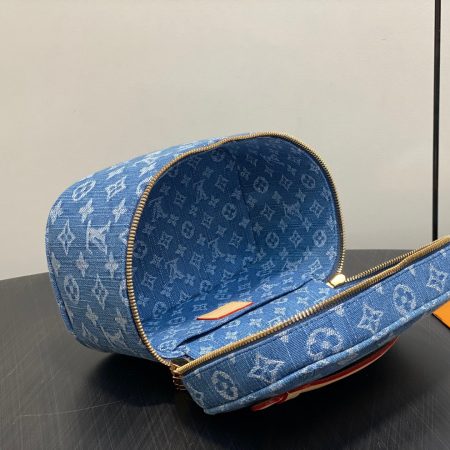 LV Nice Mini Denim Bag - Image 4