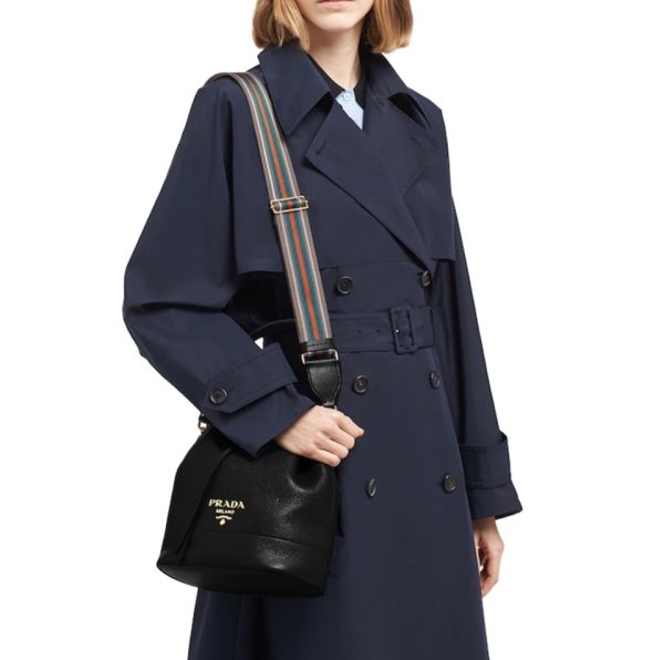 Prada Drawstring Cowhide Bag