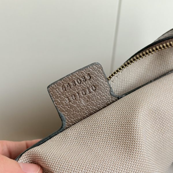 Gucci GG Textured Dollar Calfskin