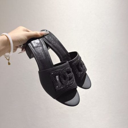 Dolce Gabbana  Chunky-Heel Sandals - Image 3