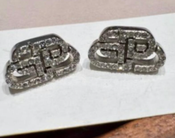 Balenciaga Bling Earrings