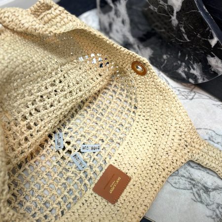 YSL Braided Tote Bag - Image 6