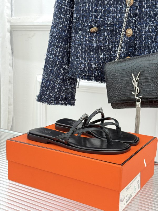 Hermès Kelly Buckle Flip-Flops