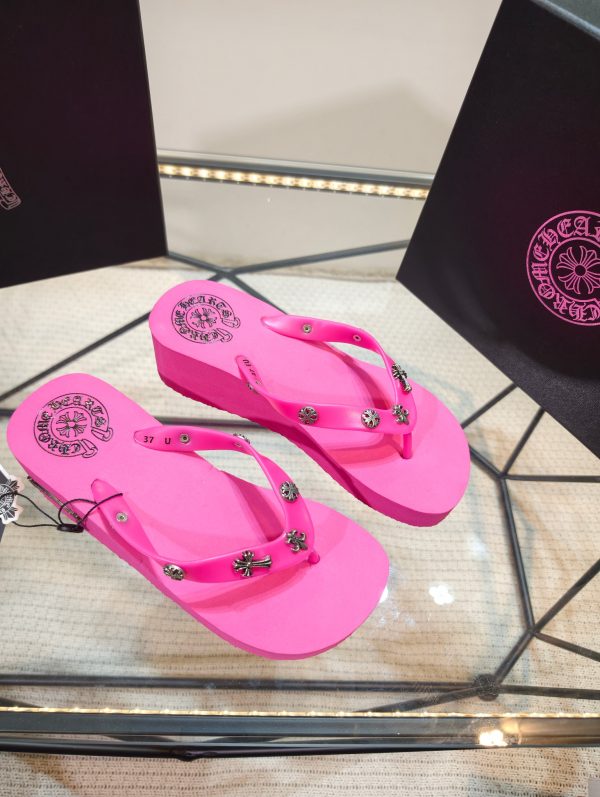 Chrome Beach flip-flops