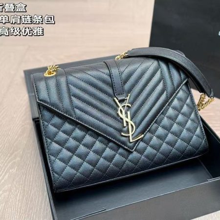 Saint Laurent Chain Shoulder Bag - Image 3