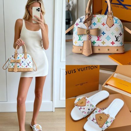 LV Shoes & Bag Set