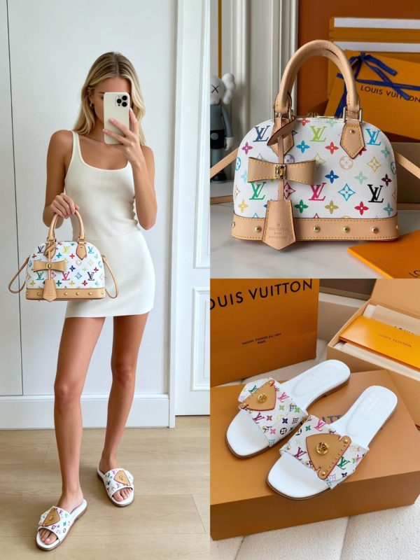 LV Shoes & Bag Set