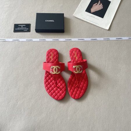 Chanel 26P C-Clip Thong Sandals - Image 7